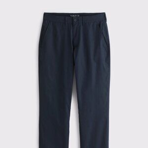 Abercrombie & Fitch Athletic Skinny Chinos, Navy 31 W x 32 L